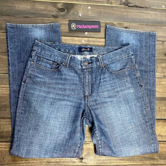 Seven7 Bootcut Jeans Size 12 - Picture 4 of 8